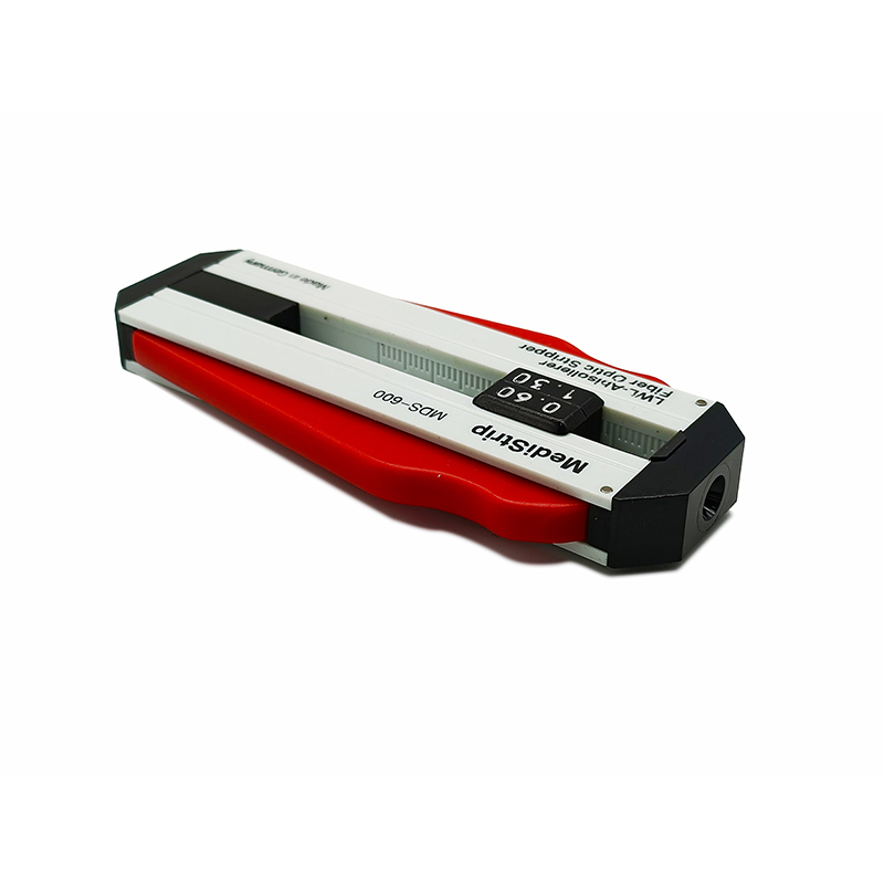 Fiber stripper slot detail